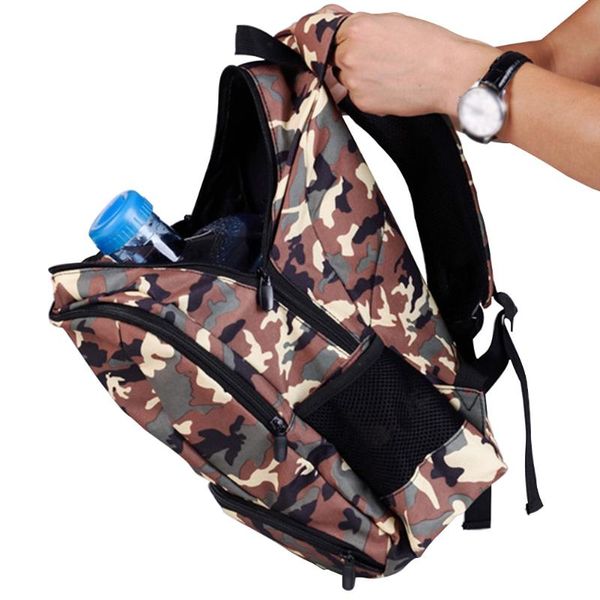 

boys girls primary students camouflage print children nylon rucksack waterproof travel casual outdoor backpack book school bag bags