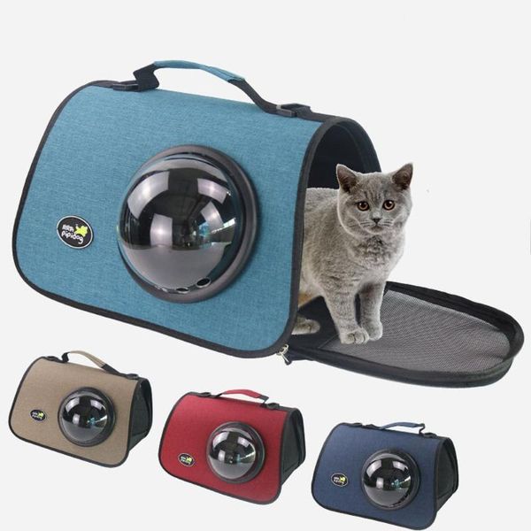 

cat carriers,crates & houses folding pet bag space handbag box for outdoor cage