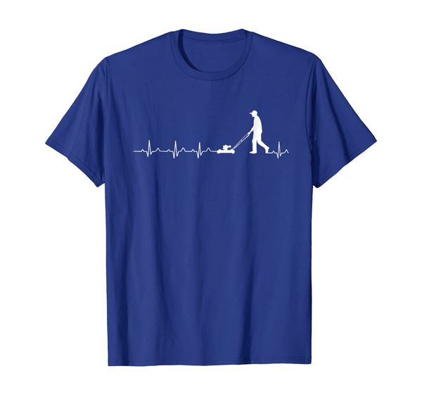 

Gardner Mowing Lawn Heartbeat T-Shirt Funny Gardening Tee, Mainly pictures