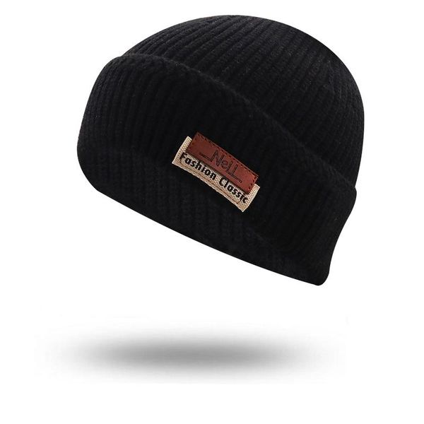 

beanies wool knitted hat men's winter hats for women skullies brimless cap gorras bonnet sport male beanie thick