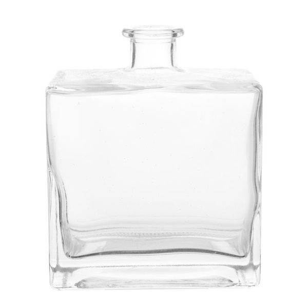 

curtain & drapes square flat glass vase bottle simple refillable flower