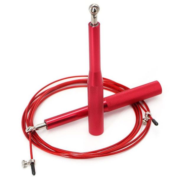 

bearing aluminum alloy metal jump rope steel wire speed 9 colors available sports equipment cuerda saltar exercise ropes