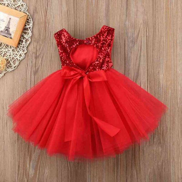 

sequined girls sparkle 1 2 girl dress 3 4 5 6 year baby toddler children costume mesh backless summer kids, Red;yellow