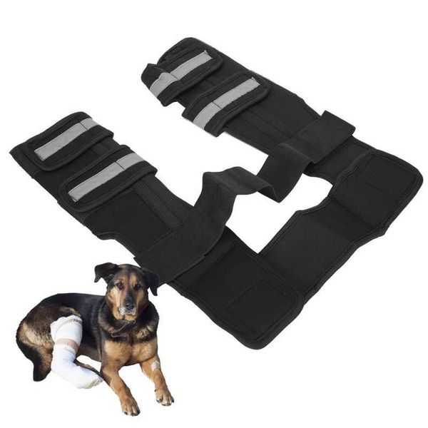 

dog apparel knee pad front leg protective brace support pet gear protector for injury recovery supplies