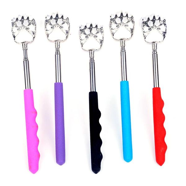 

full body massager 5 pcs extendable back scratchers-bear claw metal scratcher eliminate