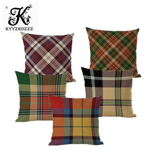 

cushion/decorative pillow geometric lattice pattern cushion cover square pillowcase 45x45cm for office and home decoration