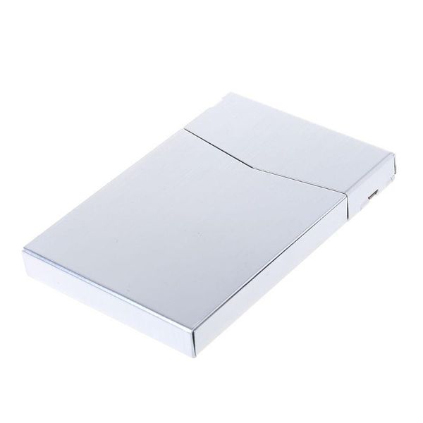 

card holders pocket business name credit id case metal box holder aluminum alloy, Brown;gray