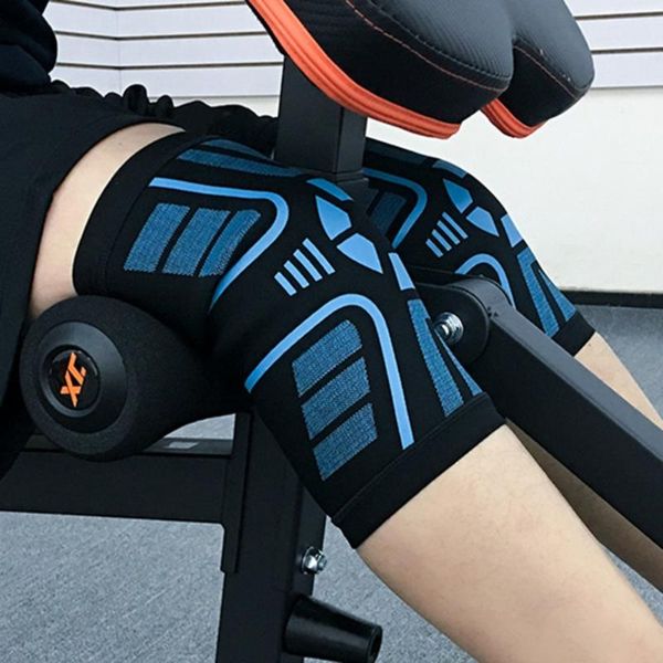 

protective knee sleeve braces kneepad support protect elastic pad warm for fitness running cycling gym sports2021 elbow & pads, Black;gray