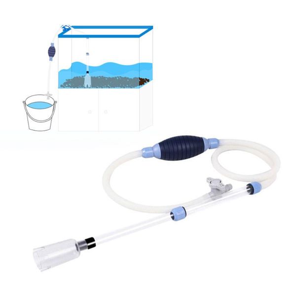 

vacuum cleaner electric fish tank syphon operated gravel water filter sand washer