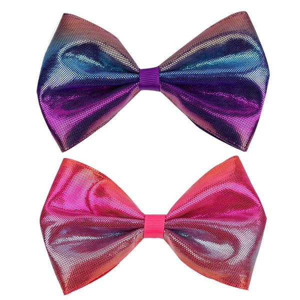 

hair accessories 1 pc bow with clips girls teens girl kids children boutique hairbow hairpins gift headdress 7 colors, Slivery;white