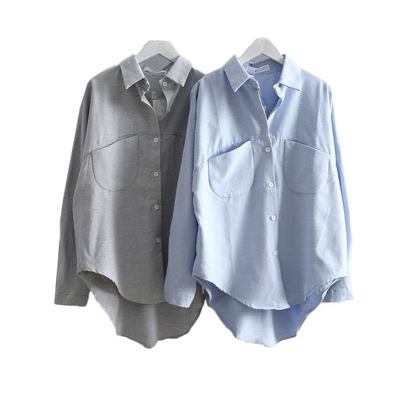 

ladies fashion women blouse shirt spring autumn office work long sleeve shirt women blouses female blusas roupa feminina 210416, White