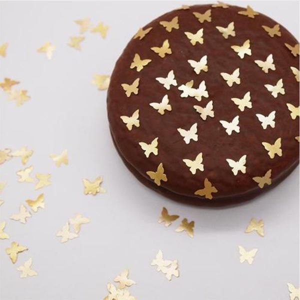 

1g(2000pcs) easter edible glitter gold butterfly sprinkles,pretty shinny glitter,ideal use for cake icing sprinkles decoration baking & past
