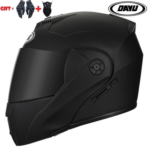 

gifts dot flip up motorcycle helmet for adults modular dual lens man women full face motocross casco moto helmets
