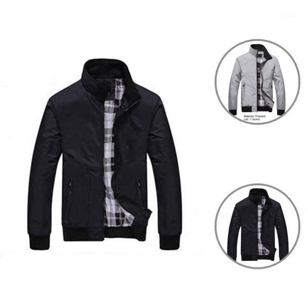 

men's jackets cardigan pockets wear resistant spring coat for school men jacket, Black;brown