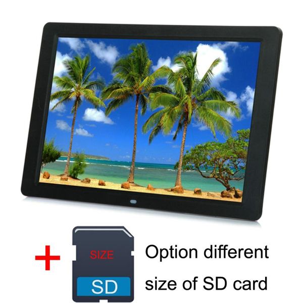 

digital po frames po 15 inch lcd screen led backlight hd 1280*800 frame picture mp3 mp4 512mb 2gb 4gb 8gb sd card reader