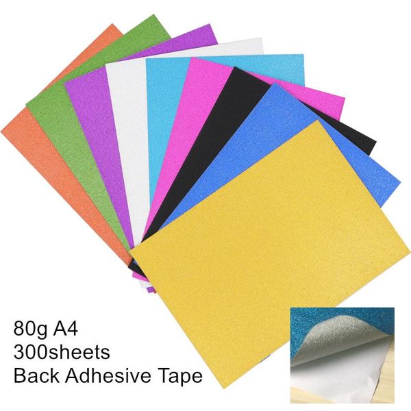 

gift wrap gold glitter paper children's day diy handmake scrapbooking craft card