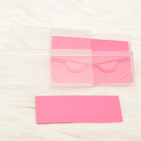 

wholesale false eyelash packaging box lash boxes custom faux cils 3d mink lashes plastic clear glitter case bulk1