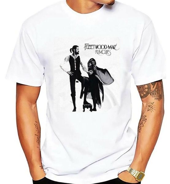 

rumours fleetwood mac t-shirt, White;black