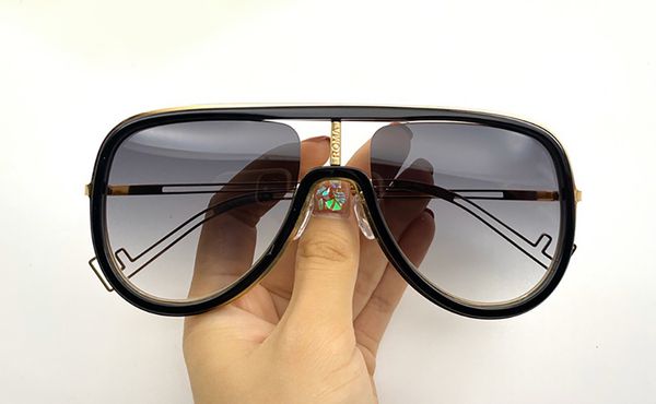 

0068 new fashion sunglasses with uv protection for women vintage oval plank frame popular come with case classic sunglasses, White;black