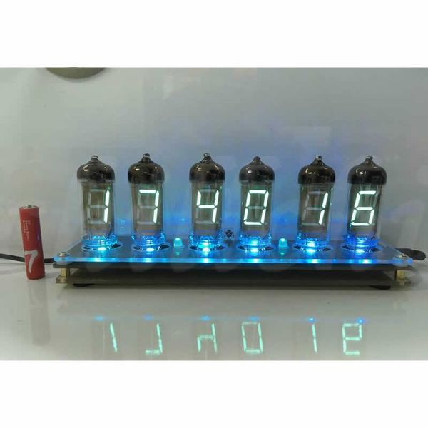

desk & table clocks iv-11 six-tube fluorescent tube clock (non-glow tube)