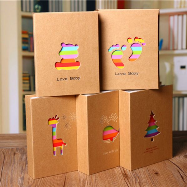 

100 pockets 6 inch p album picture storage frame for kids children gift scrapbooking picture case p album