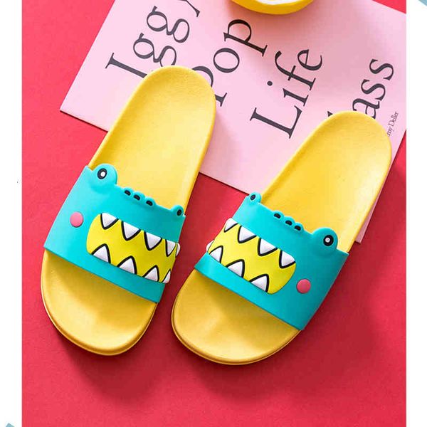 

couple indoor el sandals & women cute animal summer non-slip bathroom home slippers, Black