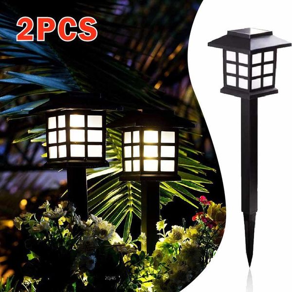 

lawn lamps 2pcs led solar street light waterproof outdoor lamp for garden/landscape/yard/terrace/driveway/sidewalk
