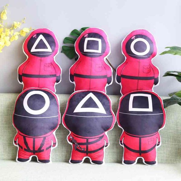 

new cute squid game pillow plush doll