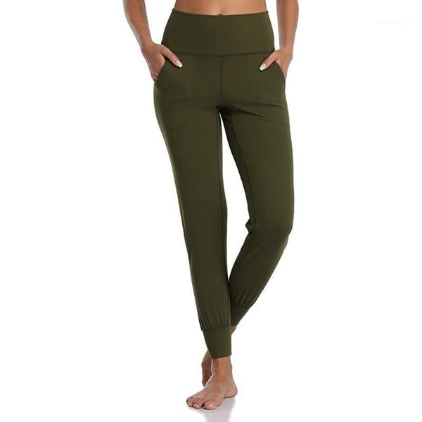 

women's leggings high waist sport solid workout fitness sports running athletic pants squat proof, Black