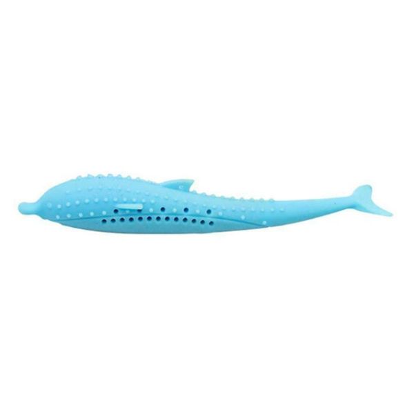 

soft silicone mint fish cat toy pet teether grams supplies 2021 sele dog puzzle toys