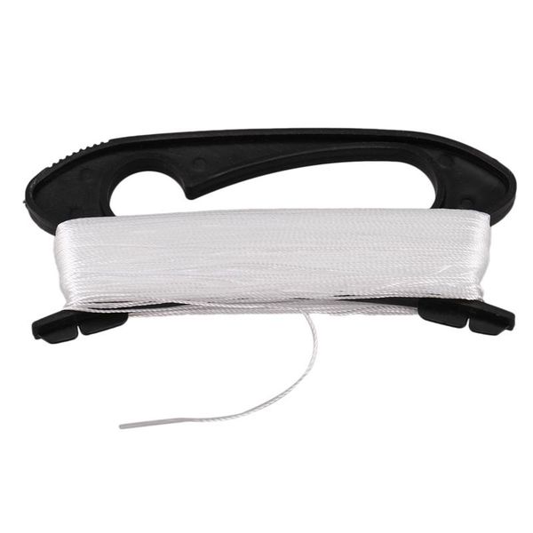 

craft tools d shape 100m white color line board flying kite black