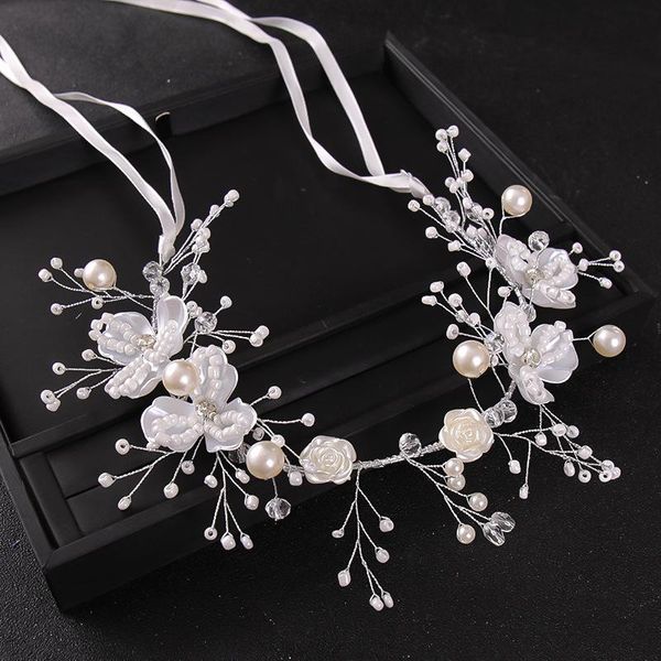

hair clips & barrettes women headbands jewelry wedding accessories handmade crystal rhinestone pearl headband bride tiara hairbands, Golden;silver