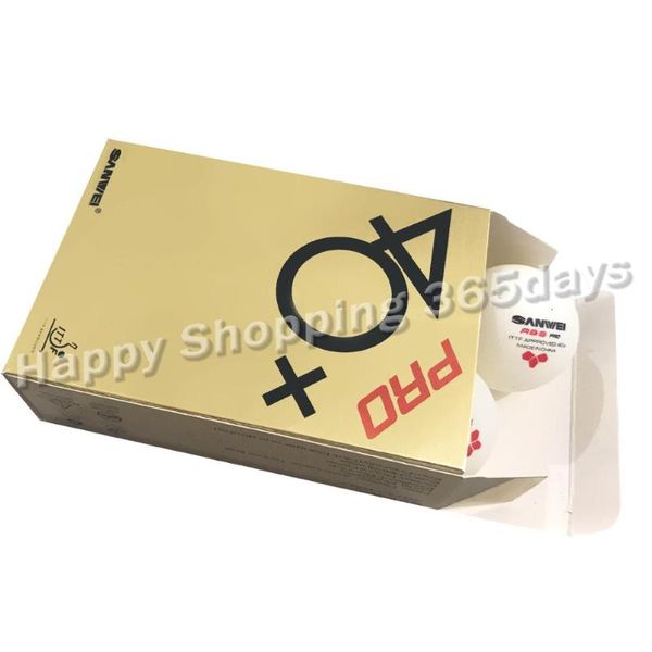 

apprved sanwei 3 star 40+ abs pro seamed pp ball table tennis / pong balls