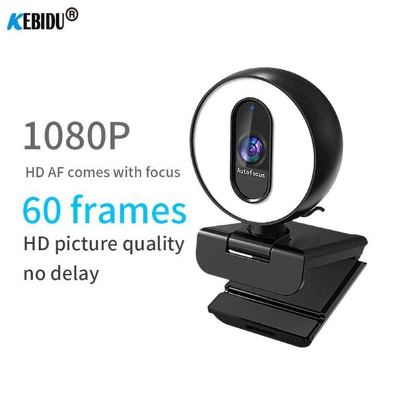 

webcams full hd 1080p webcam auto focus web camera with cover usb 2.0 microphone for pc lapvideo call