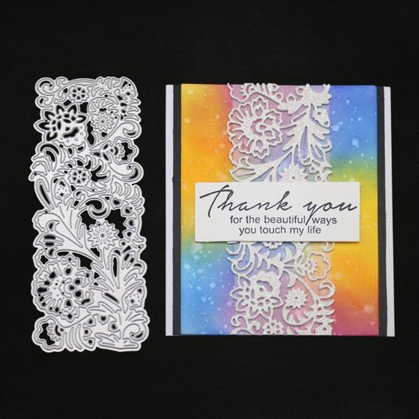 

envelop edge metal stamping stencil scrapbooking diy album stamp paper card