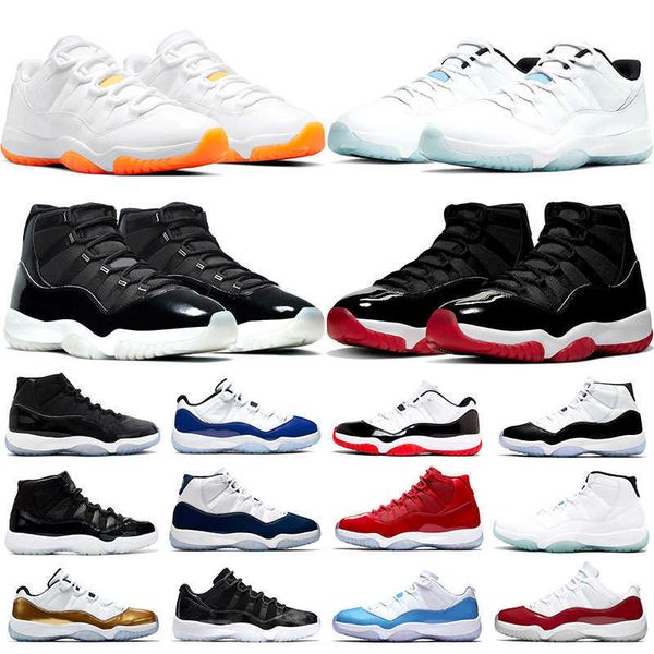 

men women jumpman 11 basketball shoes 11s low legend blue citrus unc jubilee 25th anniversary concord bred trainers sports sneakers