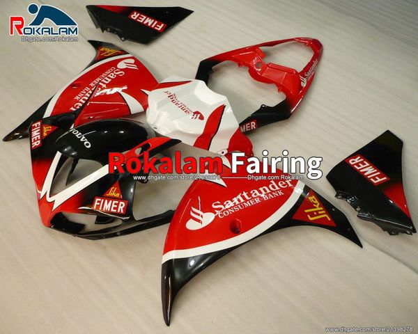 Verkleidungen für Yamaha YZF R1 YZF-R1 2009 2010 2011 Abdeckungen Set YZF1000 R1 09 10 11 Cowling (Spritzguss)