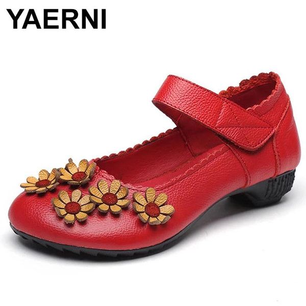 

sandals yaerni size 35-40 women flat summer female casual shoes genuine leather with, Black