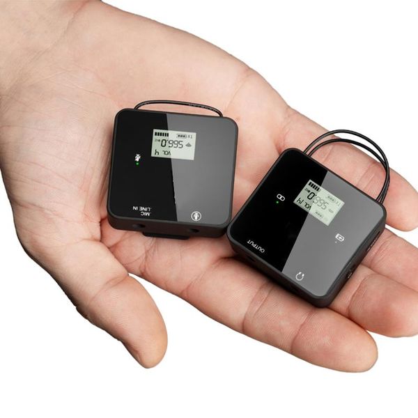 

true diversity mini wireless microphone system lavalier mic for camera smartphone dslr vlog youtube interview microphones