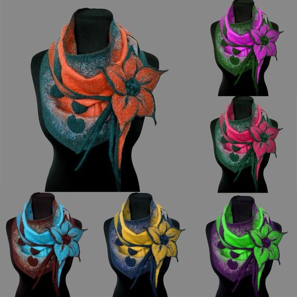 

scarves winter women scarf flowers printing button fashion soft wrap casual warm ladies shawls foulard femme, Blue;gray