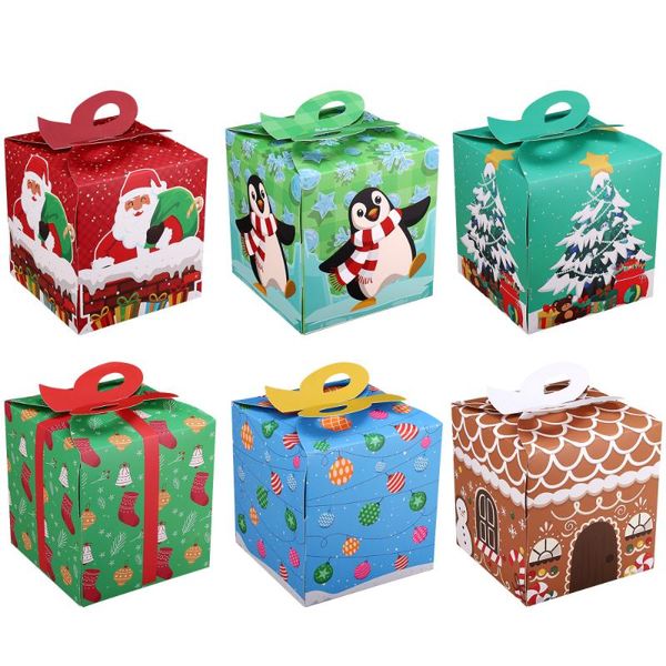 

gift wrap 24pcs christmas boxes lightweight charming cookie paper for
