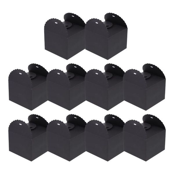 

gift wrap 10pcs square bottom box party pastry container cake dessert storage boxes