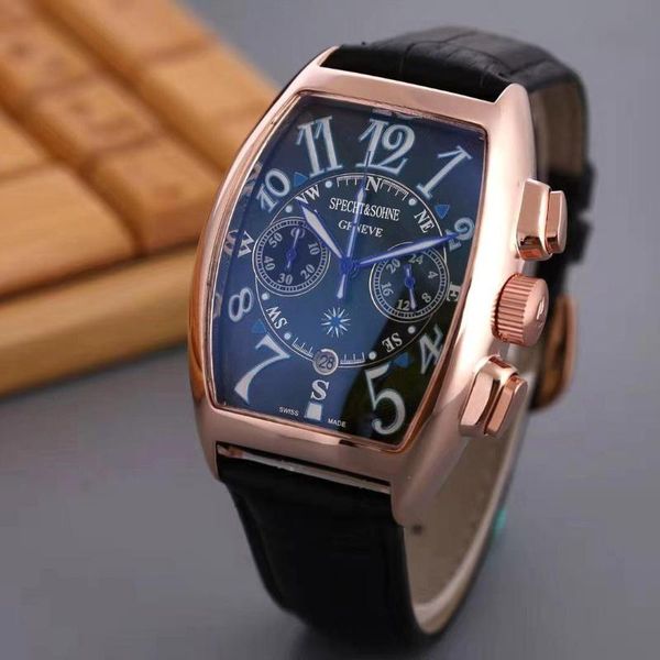 

wristwatches 2021 fashion rm mens watches rose gold sports waterproof quartz watch men relogio masculino, Slivery;brown
