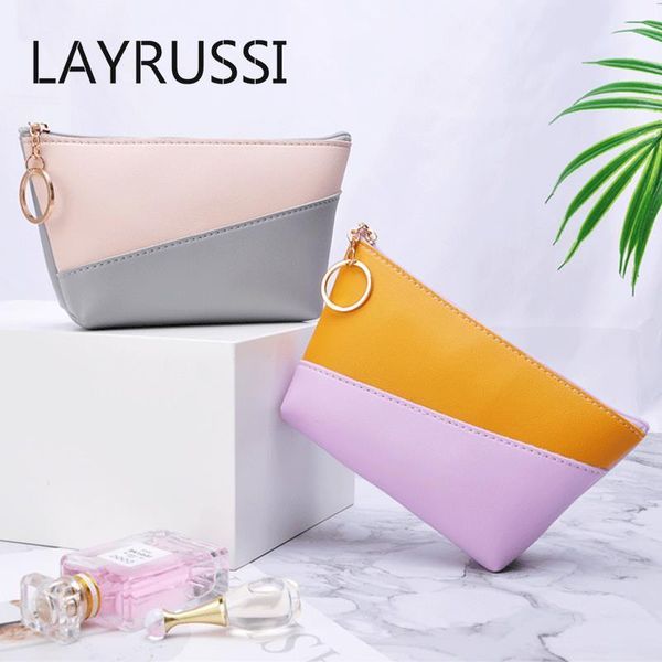 

cosmetic bags & cases layrussi 1 pc pu makeup bag women portable travel waterproof beauty case organizer toiletry kit wash