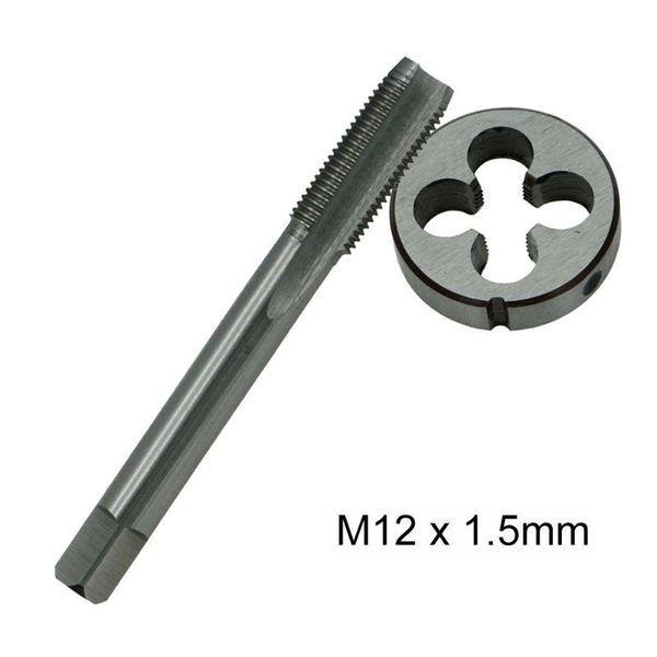 

hand tools hss tap die high speed steel m12 x 1.5mm thread right