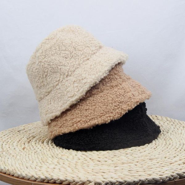 

wide brim hats brand faux fur winter panama women outdoor sunscreen bucket hat female fashion letter embroidery basin cap sun caps, Blue;gray