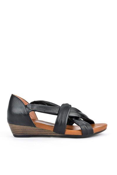 

sandals genuine leather women 's 11176 7442 the process, Black