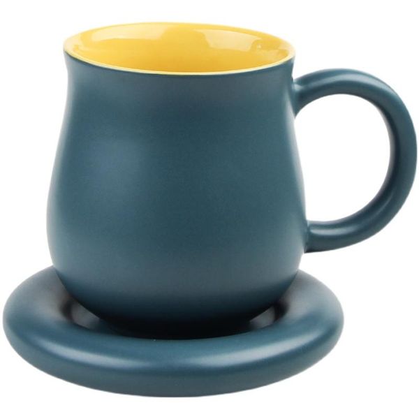 

mugs water cup pot-bellied ceramic mug creative coffee with lid milk breakfast cute and cups gift