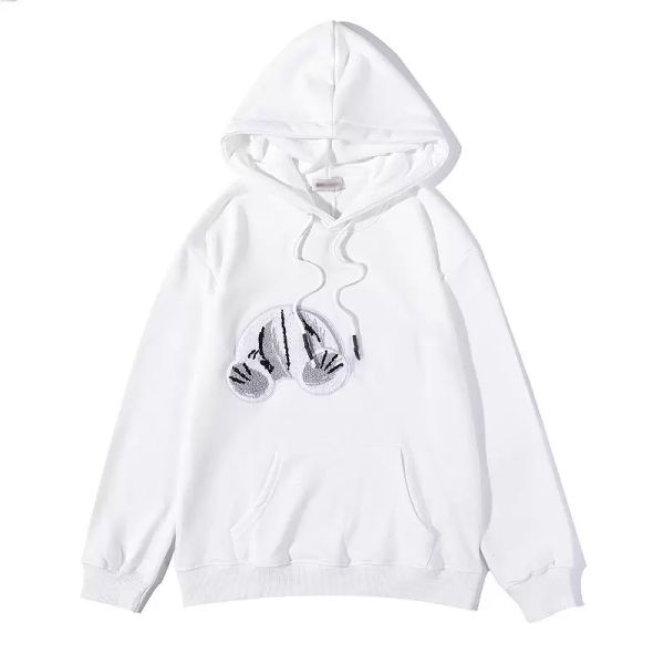 

2021 ss men's hoodies women's sportswear fashion street round neck pure cotton luxury clothing pullover sweatshirt loose hoodie co, Black