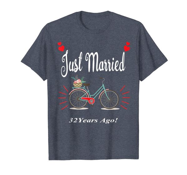 

32nd Wedding Anniversary 32 Year Gifts Her Him Couple Tshirt, Mainly pictures